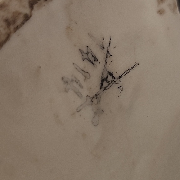 Vintage Homco Bisque Lady Farmer Figurine - Picture 9 of 9